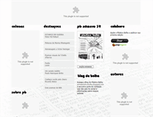 Tablet Screenshot of jornalplasticobolha.com.br